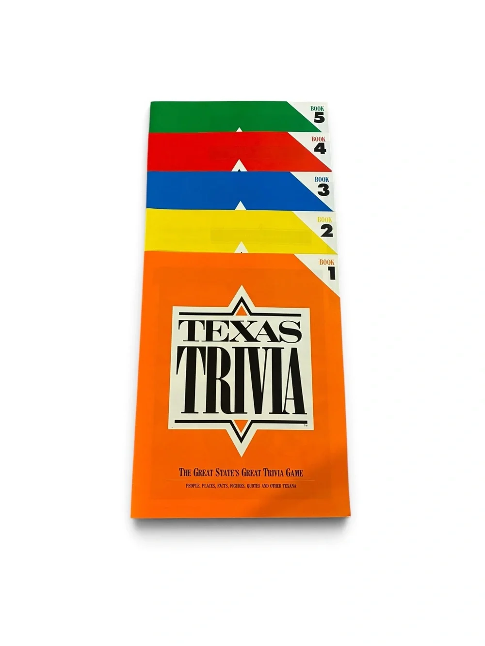 Vintage Texas Trivia Board Game 1984 100% COMPLETE Texas Trivia Inc Retro Party